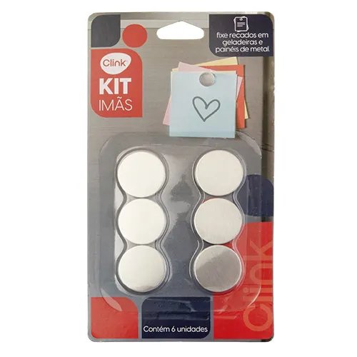KIT 6 Suportes Magneticos 2,5 cm — imagem 3