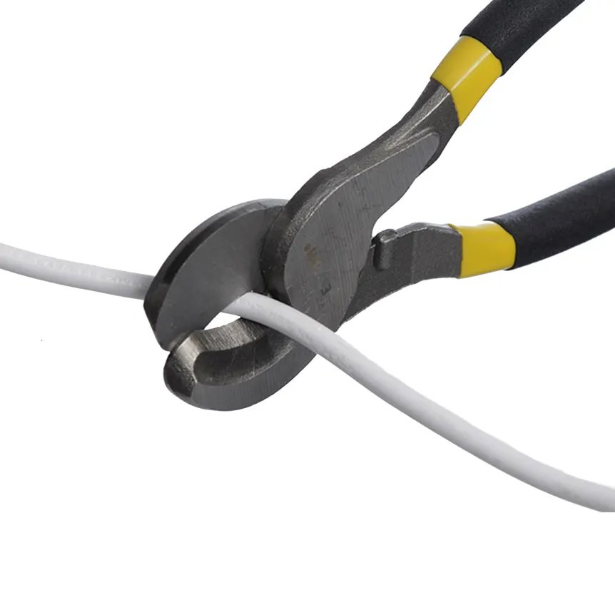 Alicate Arame/Aço 9 1/2" Preto/Amarelo — imagem 4