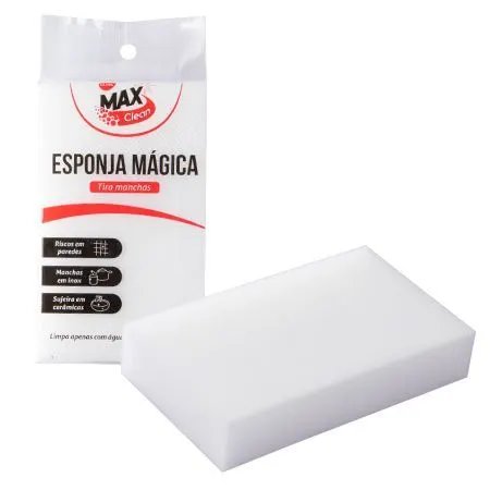 Esponja Mágica Melamina 10 cm x 6 cm x 2 cm — imagem 2
