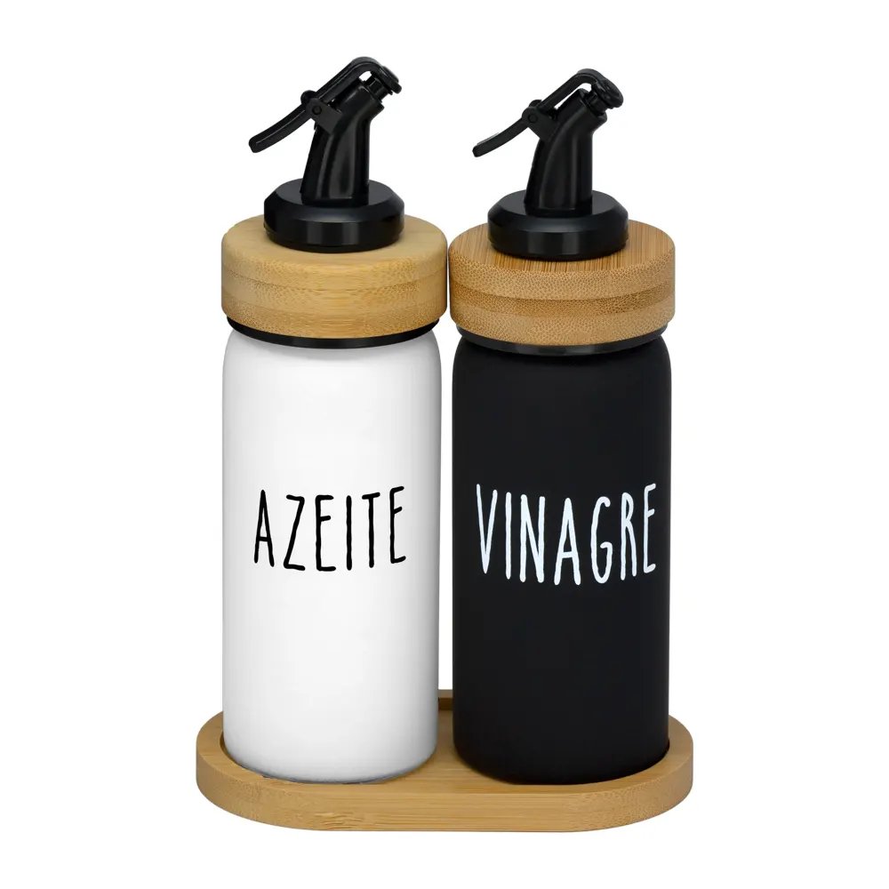 Galheteiro Vidro Doha 220ml 3 Peças — imagem 3
