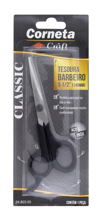 Tesoura Classic Barbeiro 5" — imagem 2