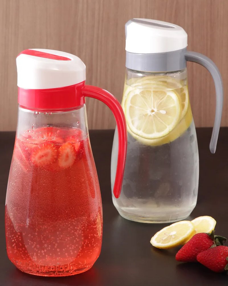 Jarra Vidro Paládio Vermelha 980ml — imagem 2