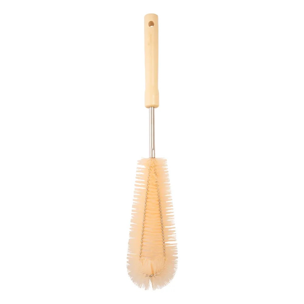 Escova Garrafa Madeira, Plástico PP e Aço INOX 38 cm x 7 cm x 6 cm — imagem 2