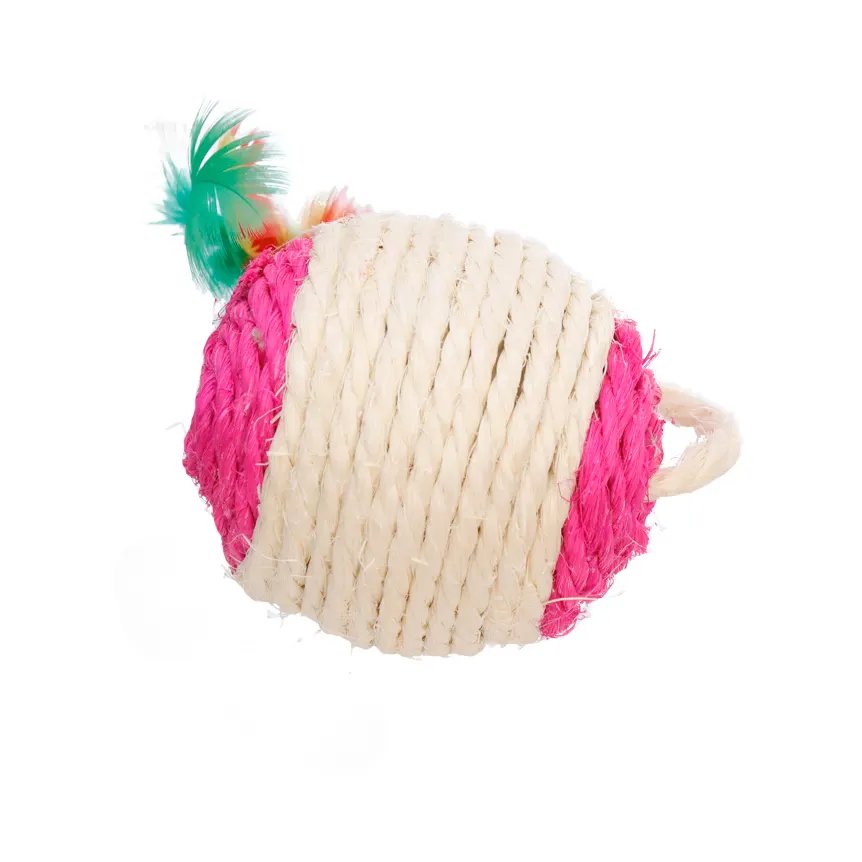 Brinquedo para Gato Bola Sisal 19,5cm — imagem 2