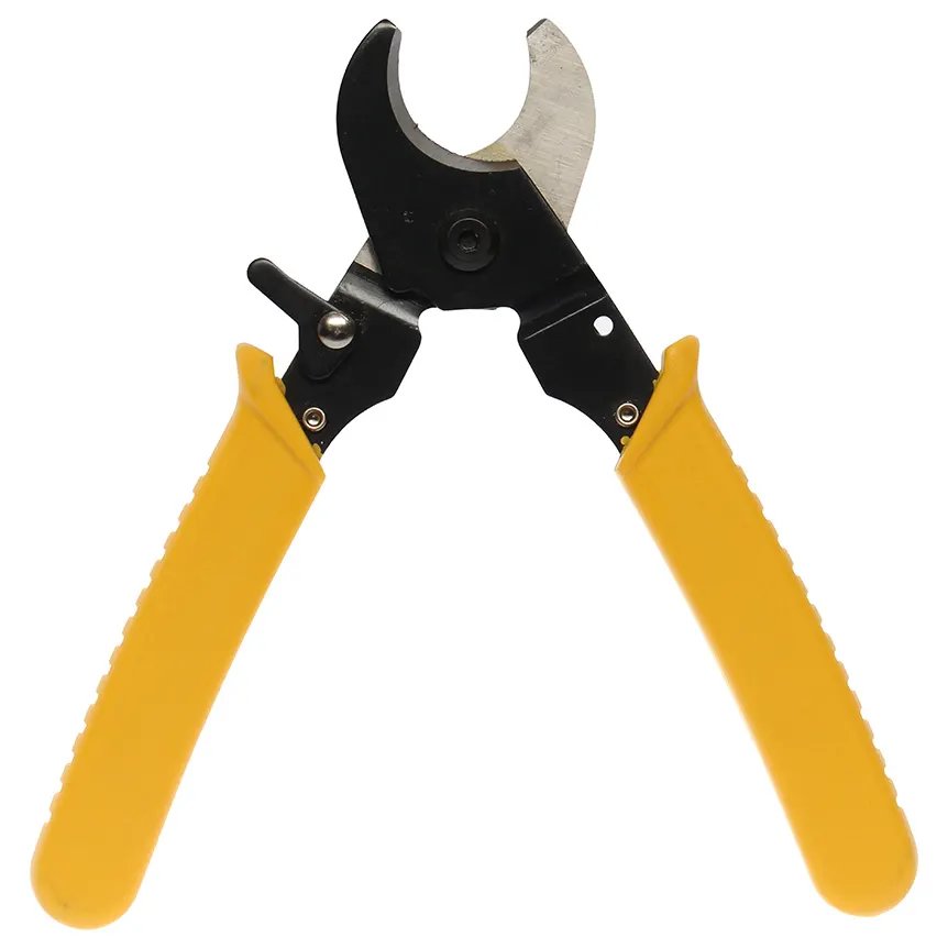 Alicate Corte Cabo Coaxial Amarelo 6" — imagem 3
