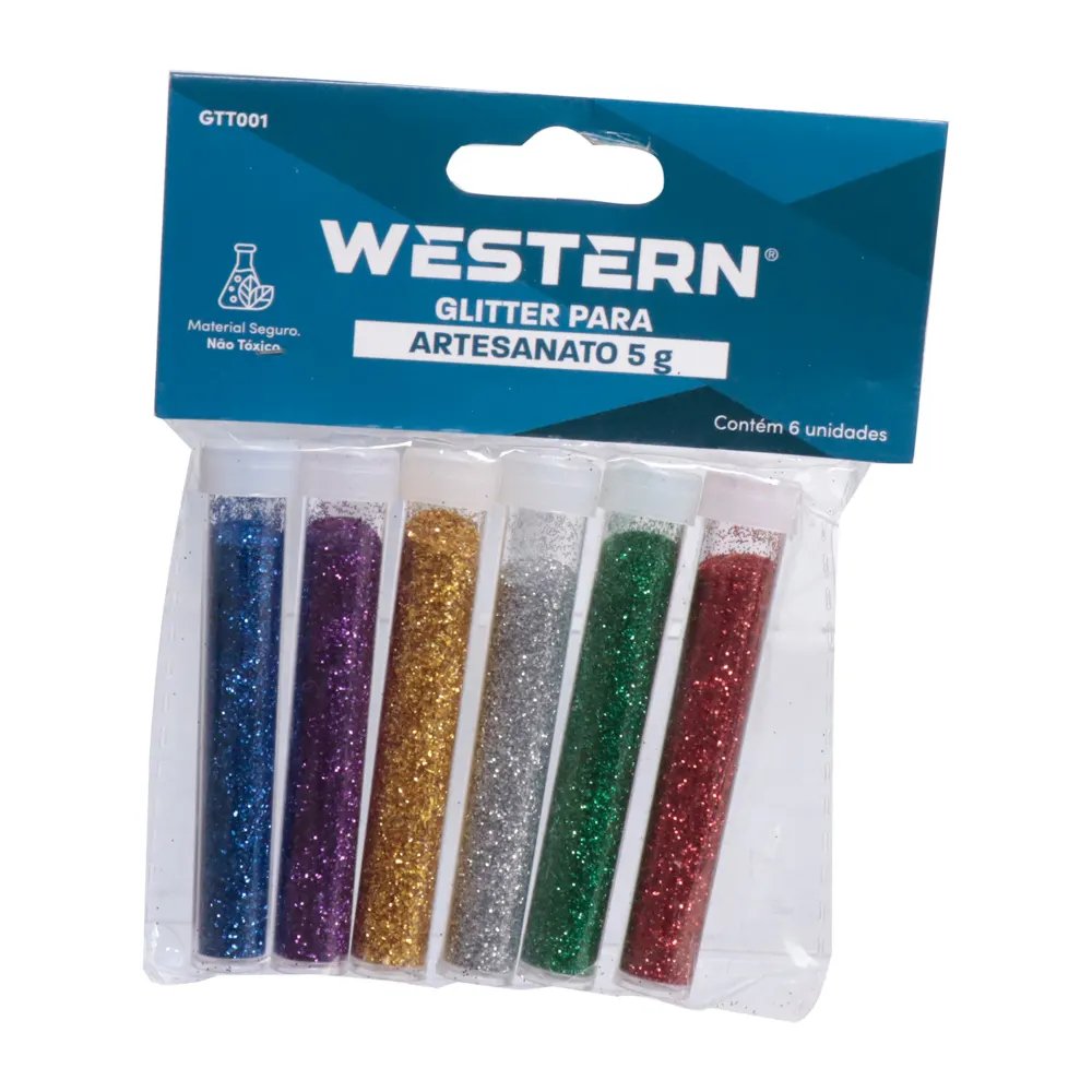 Glitter Artesanato 5g 6 Peças — imagem 2
