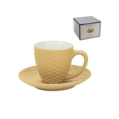Xícara de Café com Pires Rattan 90ml 2 Peças — imagem 2