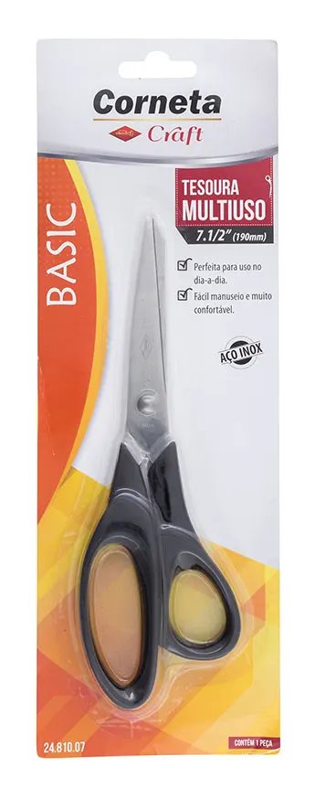 Tesoura Basic Multiuso 7" — imagem 2