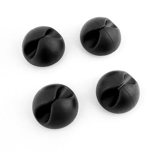 Organizador Cabos Adesivo Plástico 2,9 cm x 2,9 cm x 1,5 cm — imagem 2