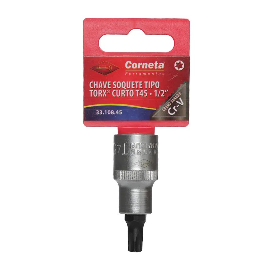 Chave Soquete Torx Curto T45 1/2 — imagem 3