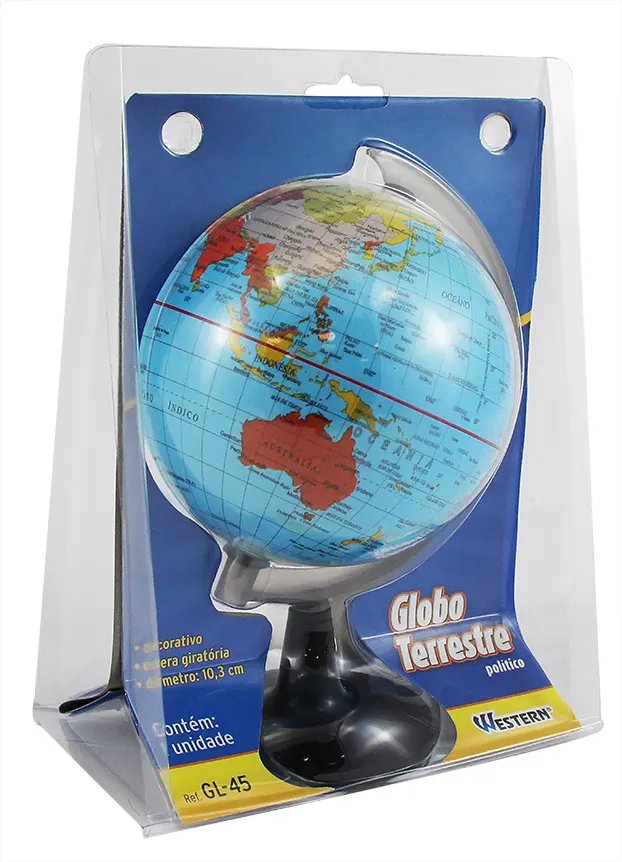 Globo Terrestre 10cm — imagem 4