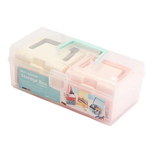 KIT 3 Cestos Organizadores Plástico PP 17 cm x 8,5 cm x 6,5 cm — imagem 2