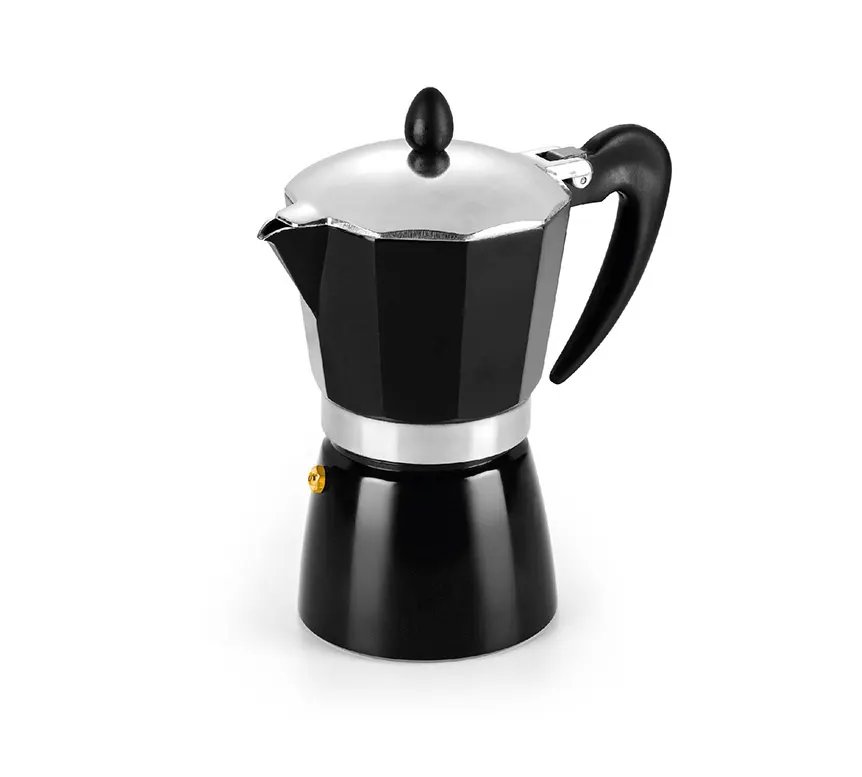 Cafeteira Italiana Preto 9 Xícaras — imagem 2