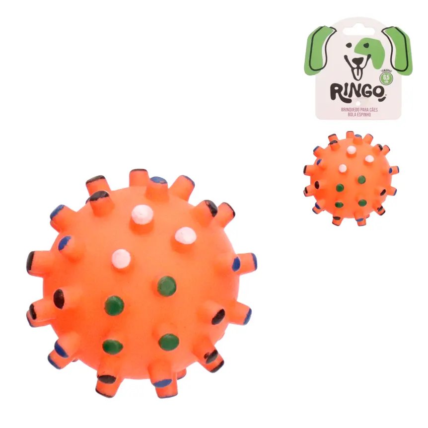 Brinquedo para Cão Bola Espinho 6,5cm — imagem 4