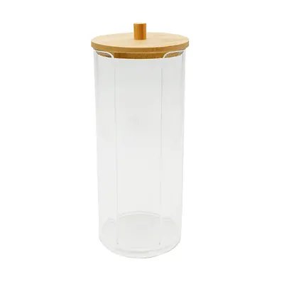 Porta-Algodão Bambu 18cm — imagem 2