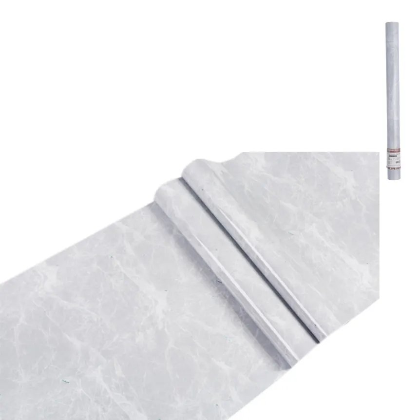 Papel de Parede Cinza Rajado 5m x 45cm — imagem 2