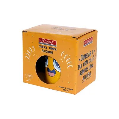 Caneca Humor Felicidade 330ml — imagem 2