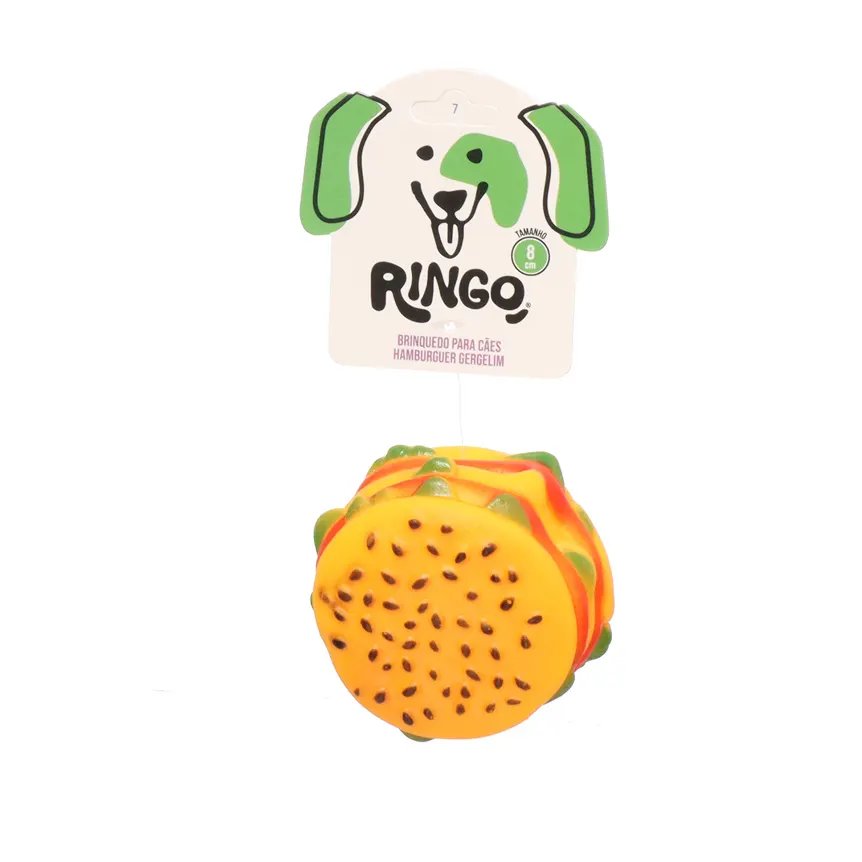 Brinquedo para Cão Hambúrguer 8cm — imagem 3