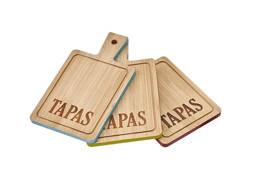 Mini Tábua para Queijo Quadrada 3 Peças — imagem 3
