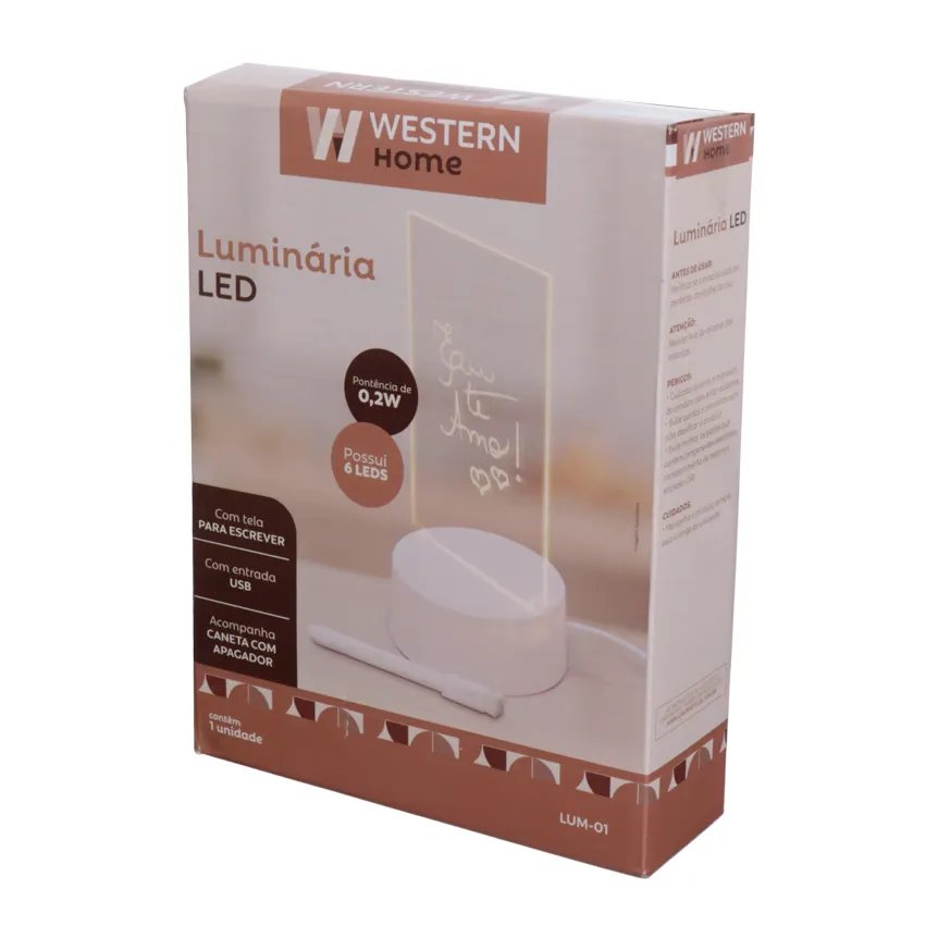 Luminária Mesa INTV LED USB — imagem 4