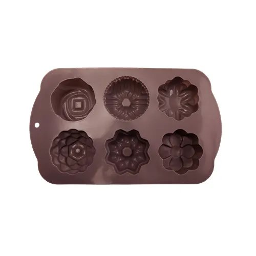 Forma Mini Bolo Silicone 28,5 cm x 17,3 cm x 3,5 cm — imagem 2