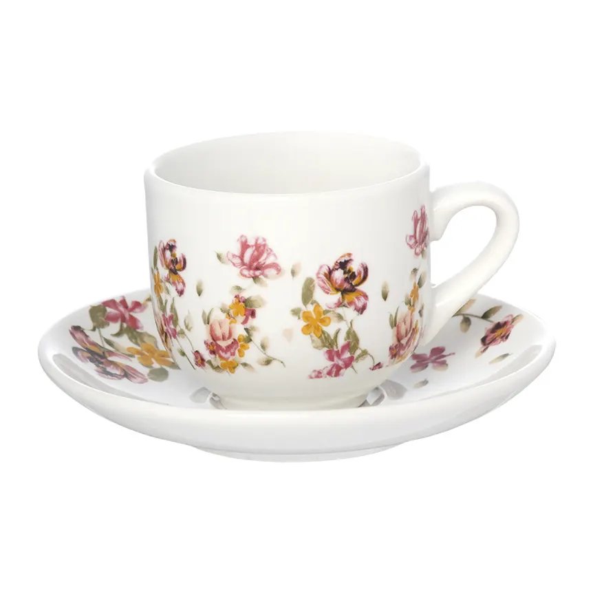 Xícara de Café com Pires Le Jardi 90ml 6 Peças — imagem 3
