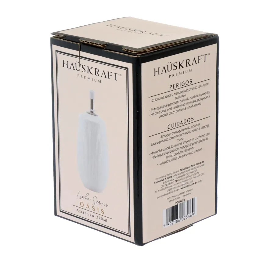 Azeiteiro Oásis Branco 250ml — imagem 2