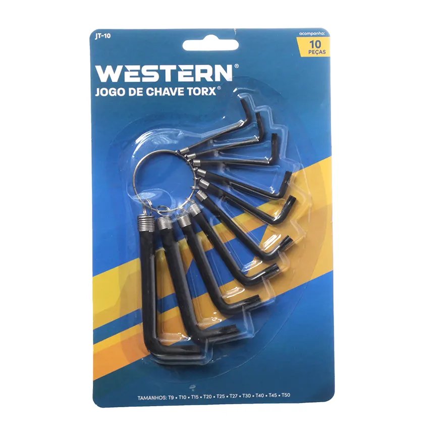 Chave Torx T9 a T50 10 Peças — imagem 2