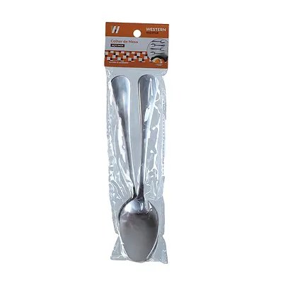 Jogo 6 Colher Mesa Inox 21cm — imagem 3