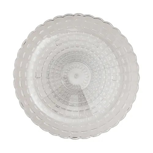 Boleira 24 cm Plástico PET 24 cm x 24 cm x 9,5 cm — imagem 2