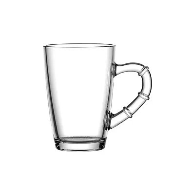 Caneca Vidro Bambu 210ml 4 Peças — imagem 3