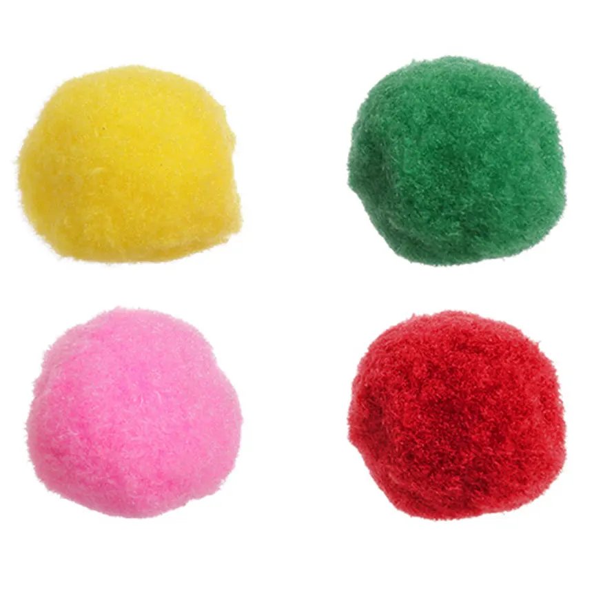 Brinquedo para Gato Bola Plush 4 Peças — imagem 3