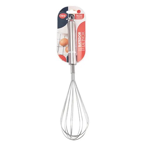 Batedor Ovos Aço INOX 29 cm x 7 cm x 7 cm — imagem 2