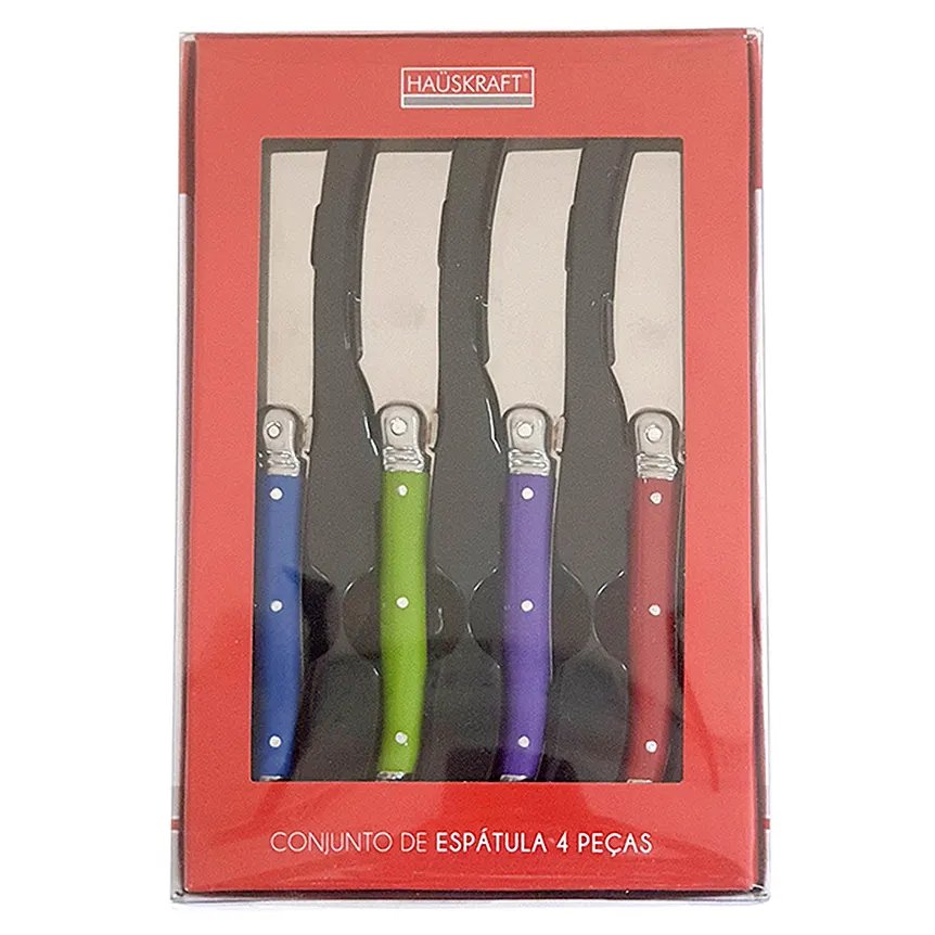 Espátula Colorida Jogo 4 Peças — imagem 2