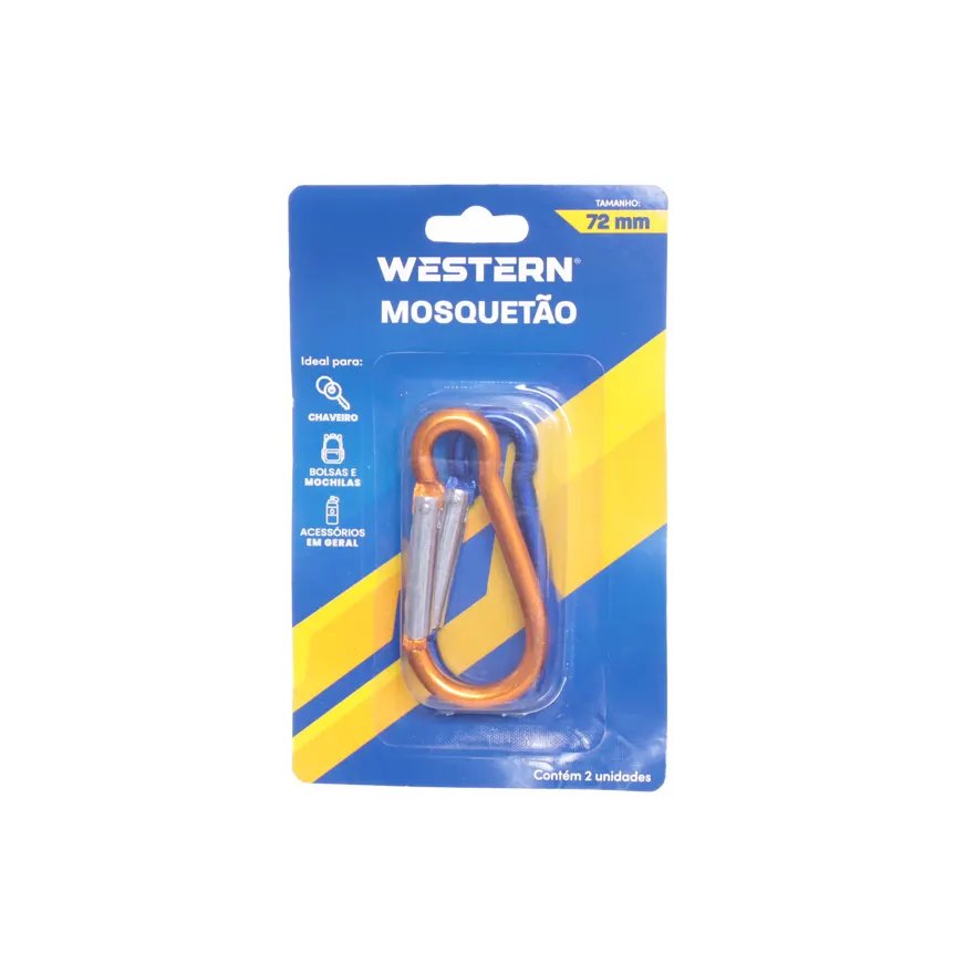 Mosquetão 72mm 2 Peças — imagem 3