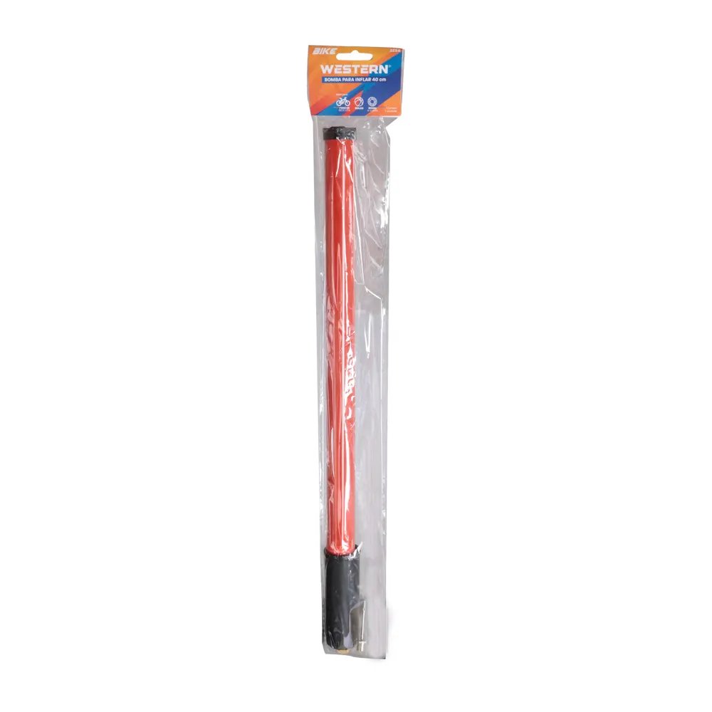 Bomba Ar Manual Vermelha 40cm — imagem 2
