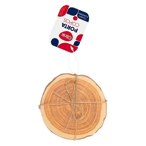 KIT 4 Porta Copos MDF 10,7 cm x 10,2 cm x 0,6 cm — imagem 2