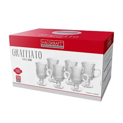 Caneca Irish Vidro GFT 120ml 6 Peças — imagem 4