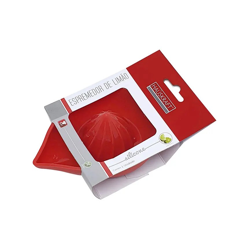 Espremedor de Limão Silicone Vermelho — imagem 2