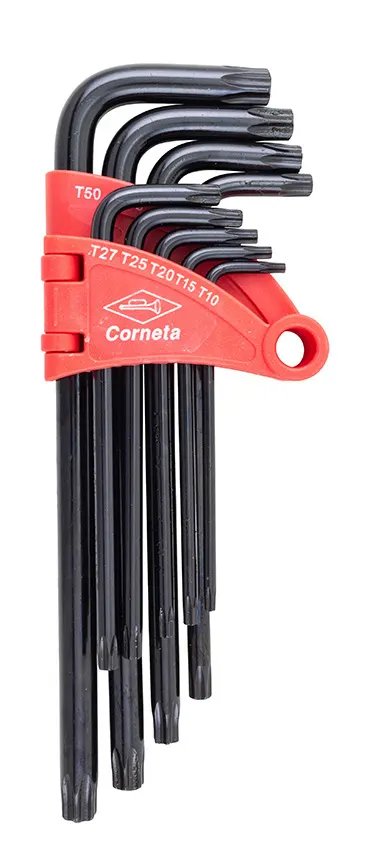 Chave Torx Longa com Furo 9 Peças — imagem 3