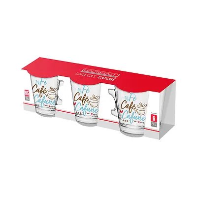 Canecas Cafune 85ml 6 Peças — imagem 2