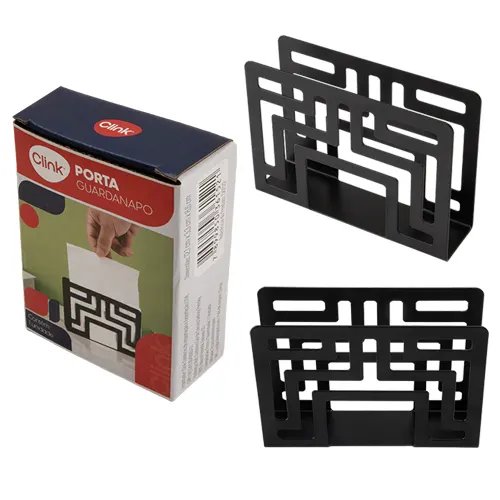 Porta Guardanapo Ferro 12,1 cm x 3,3 cm x 8,6 cm — imagem 2