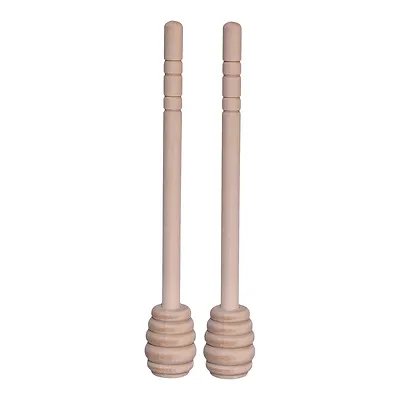 Colher para Mel Madeira 15cm 2 Peças — imagem 3