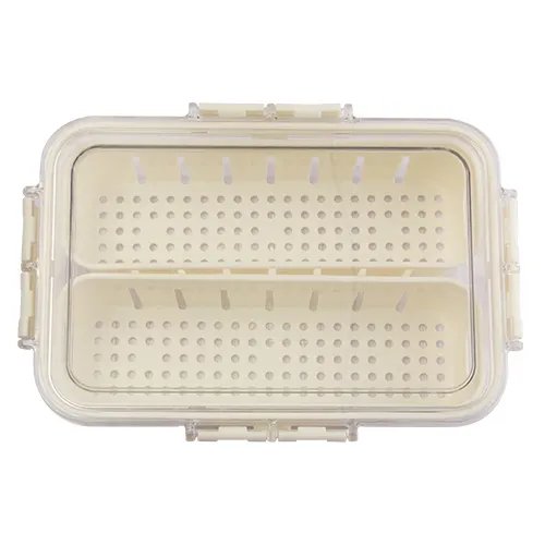 Organizador Geladeira 1,4 L Plástico PET e PP 24 cm x 17 cm x 6,7 cm — imagem 2