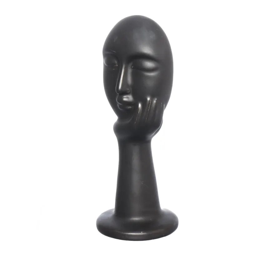 Figura Rosto Mão Preta 160mm — imagem 2