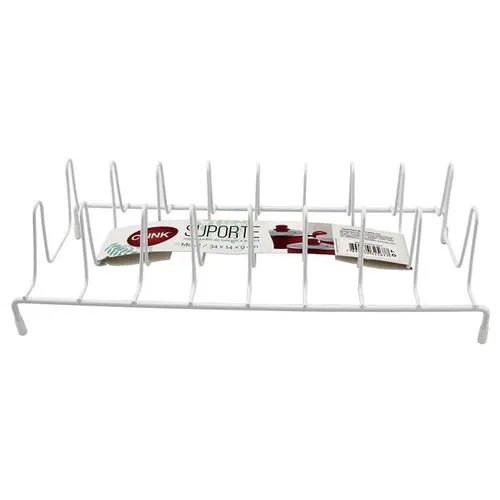 Suporte Pratos Metal 33 cm x 14 cm x 9 cm (1 un) — imagem 2