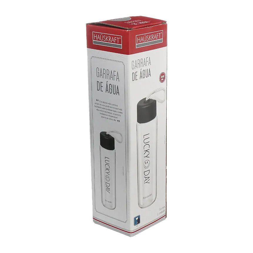 Garrafa Água Long Drink Preta 360ml — imagem 3
