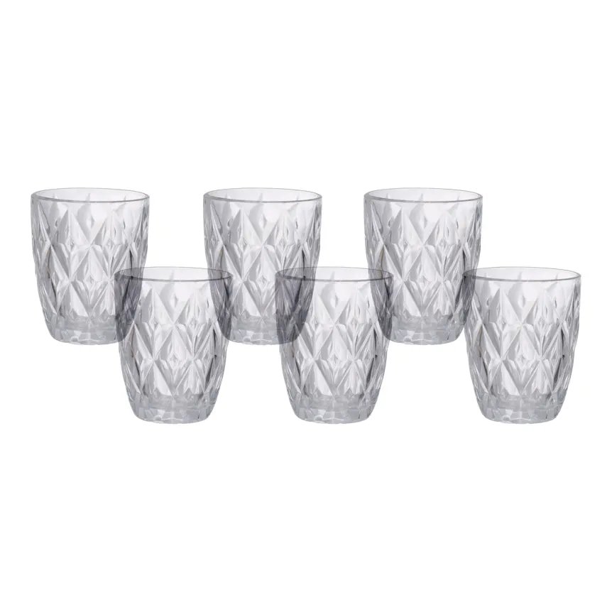 Copo Baixo Vidro Plaza 275ml 6 Peças — imagem 4