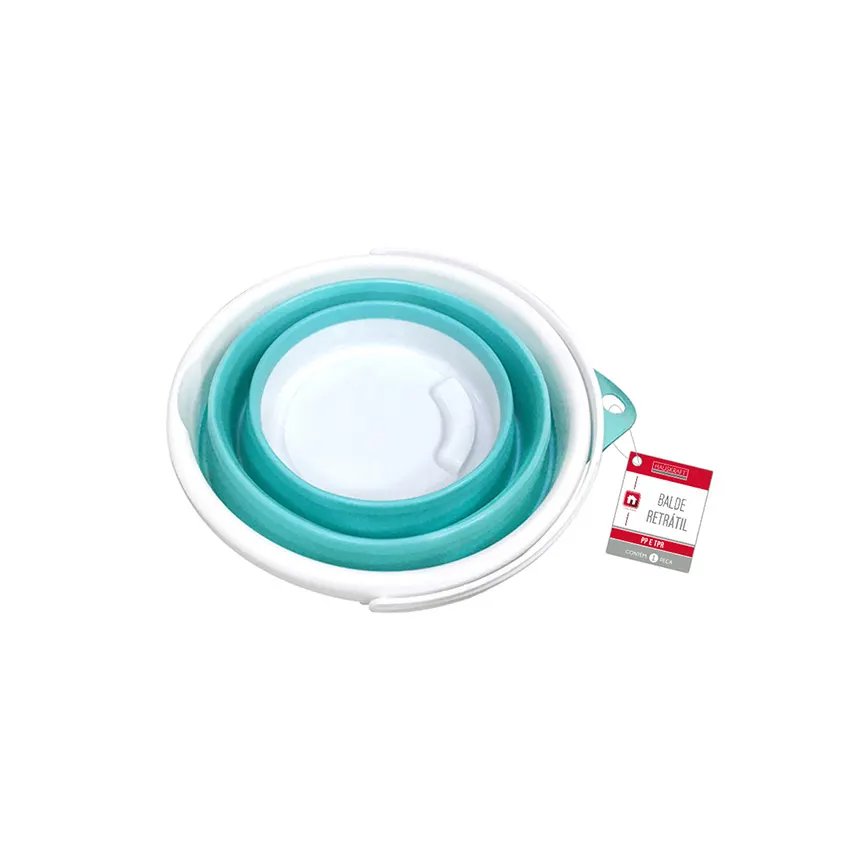 Balde Retrátil Silicone 10L — imagem 3