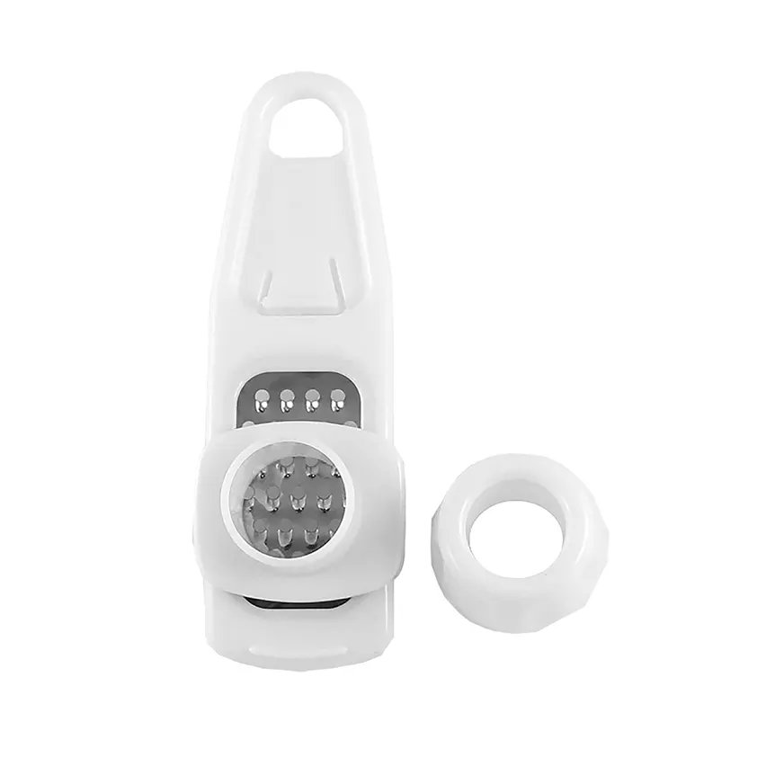 Ralador Alho Inox Branco 14cm — imagem 3